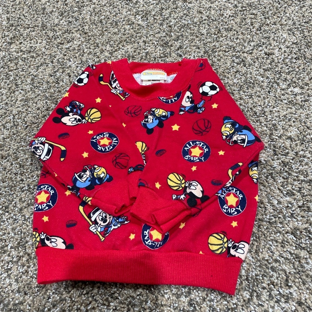Vintage Disney Babies 12M Mickey Mouse sweatshirt